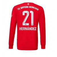 Fotbalové Dres Bayern Munich Lucas Hernandez #21 Domácí 2022-23 Dlouhý Rukáv